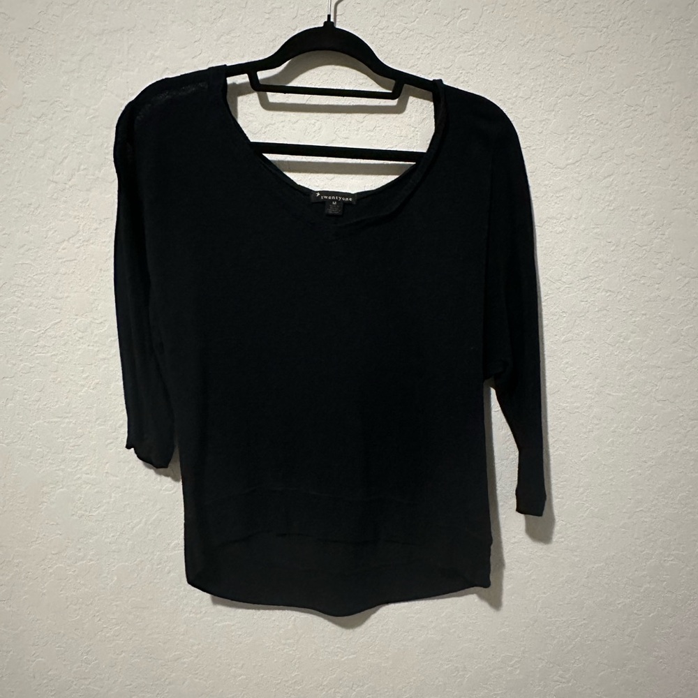 Forever 21 Classic Black Top